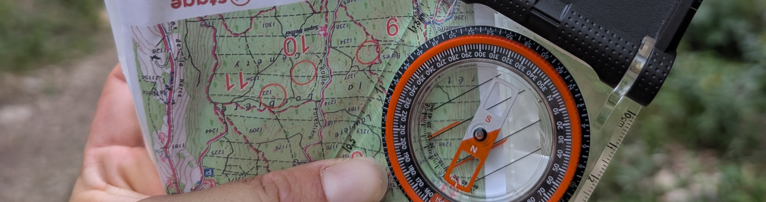 Lecture de carte IGN – Sortie de mise en pratique